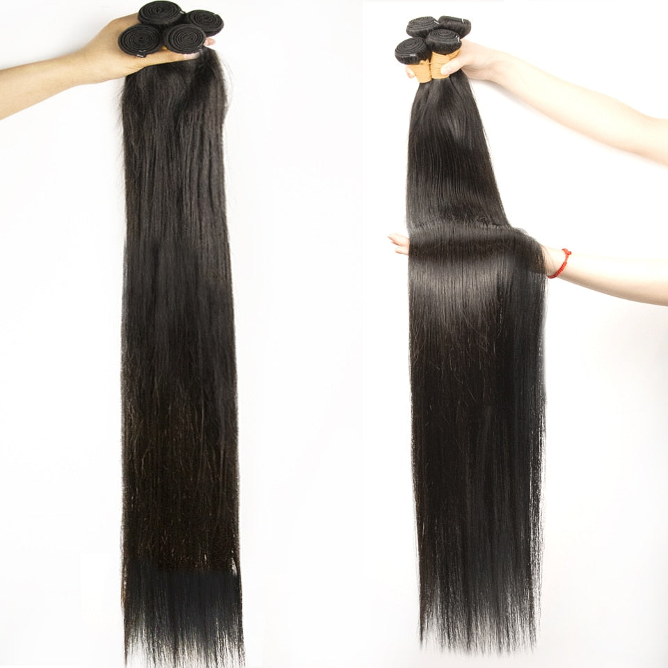 Hoho 30 32 34 36 38 40 inch Indian Hair